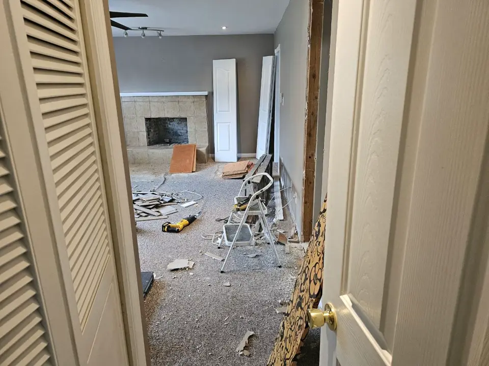 Handyman repair and installation work